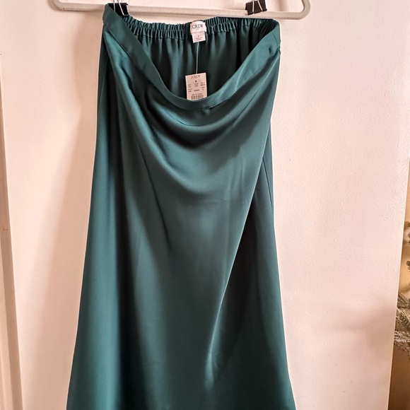 NWT Green midi skirt Jcrew Factory - Picture 2 of 6